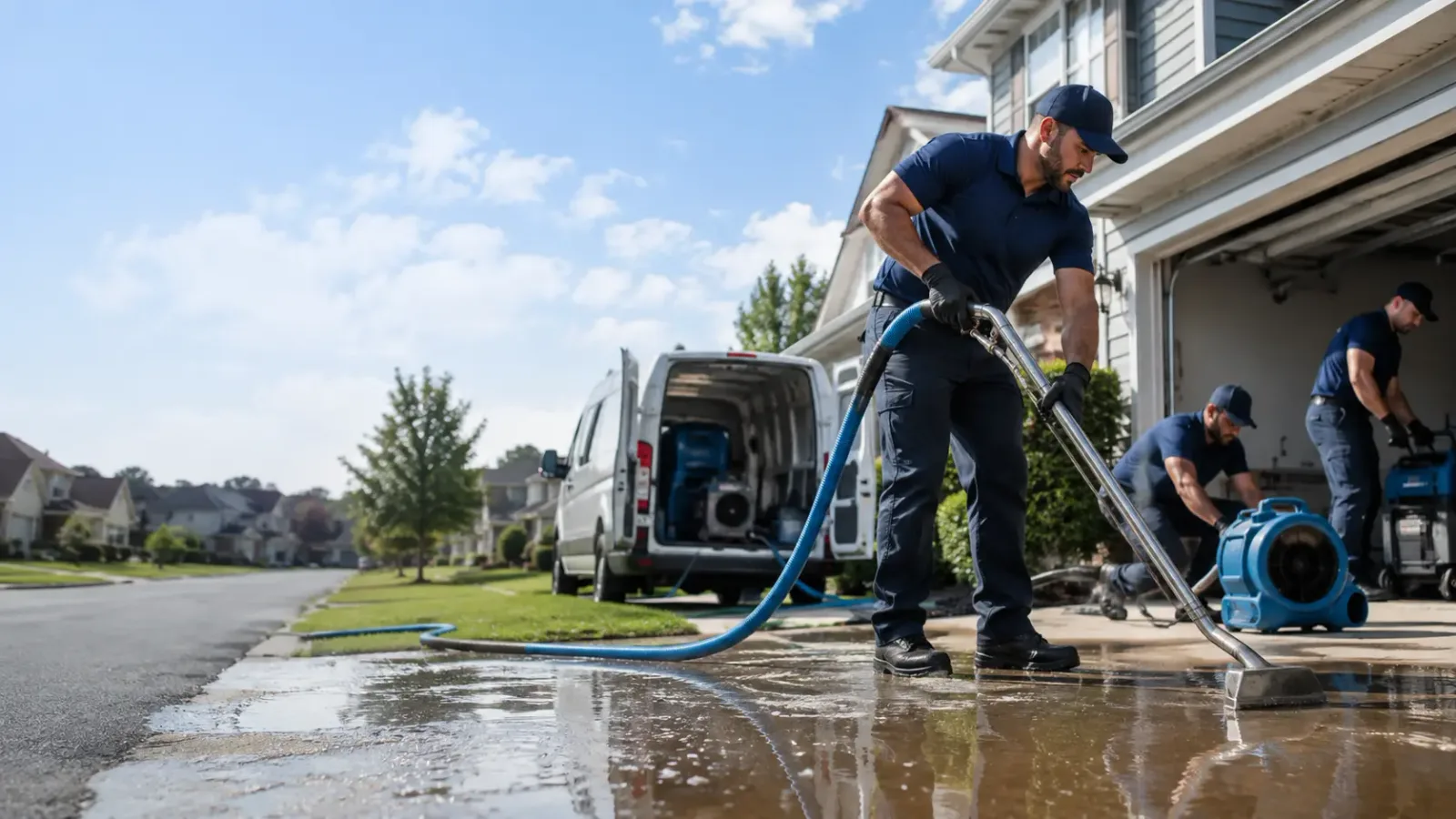 Flood Damage Restoration in Parkman, OH